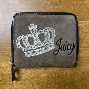 Juicy Couture Y2K 2000s Velour Wallet